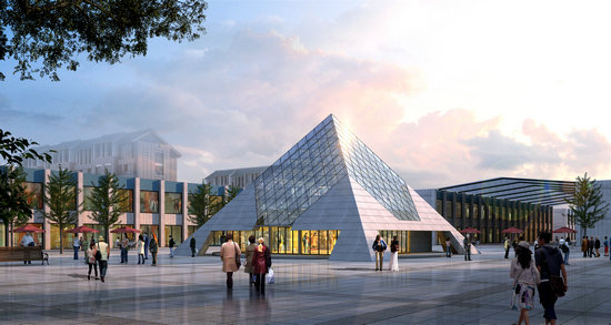 延边金字塔网架